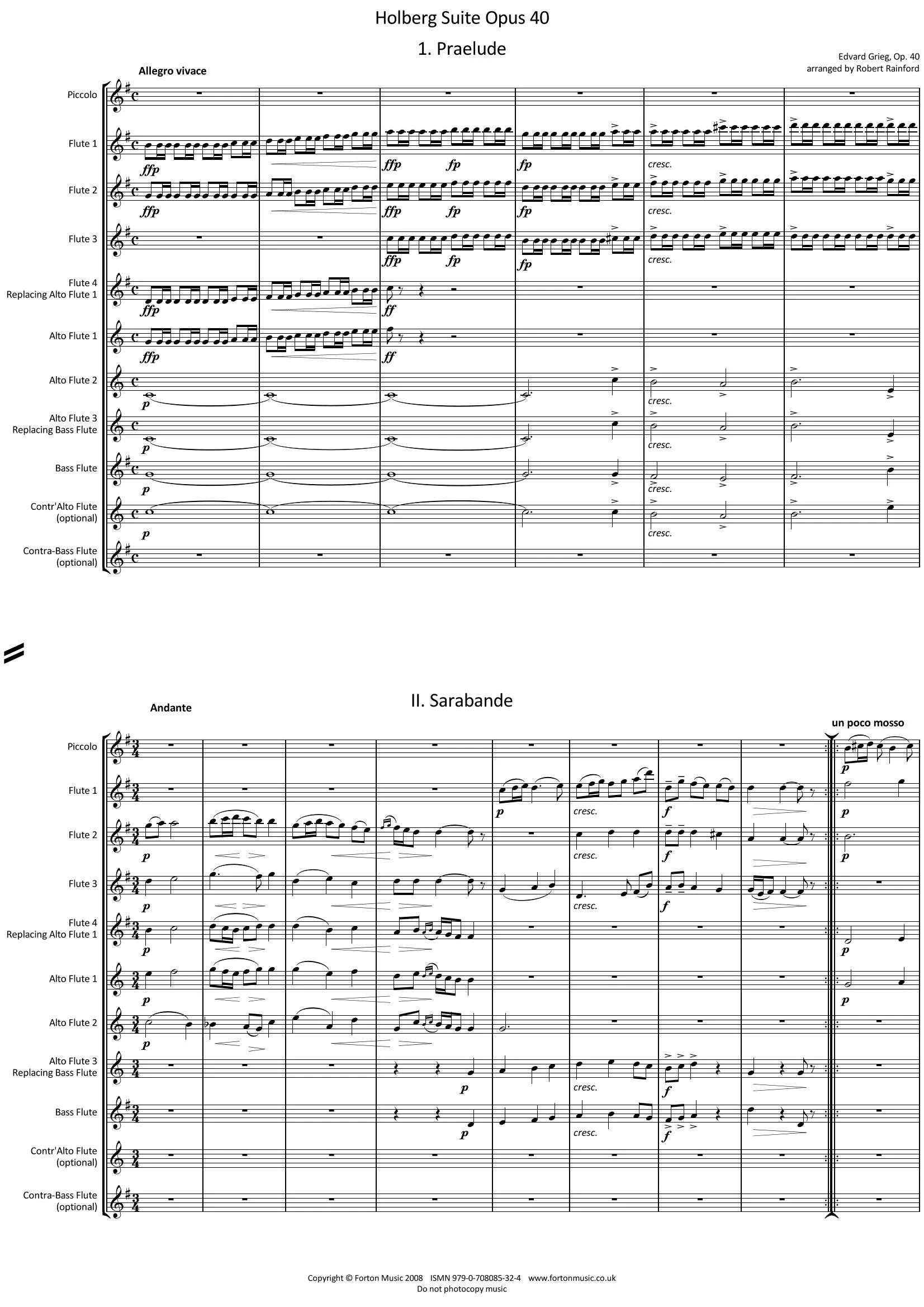 Holberg Suite Opus 40 - Image 2