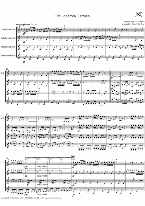 Prelude from Carmen