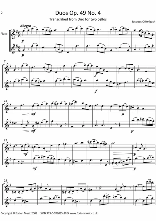 Duos Opus 49 nos. 4-6