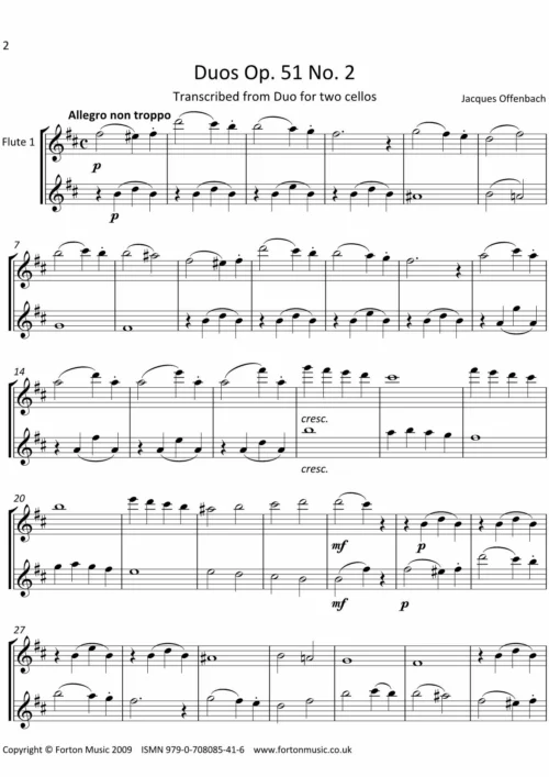 Duos Opus 51 no 2