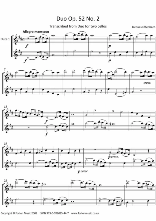 Duos Opus 52 no 2