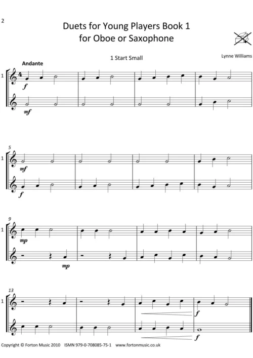 Duets for Young Players Book 1