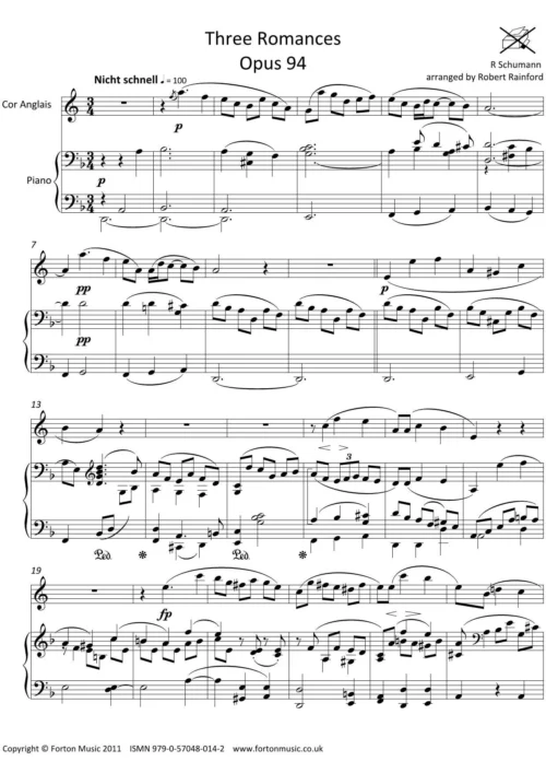 Three Romances Opus 94