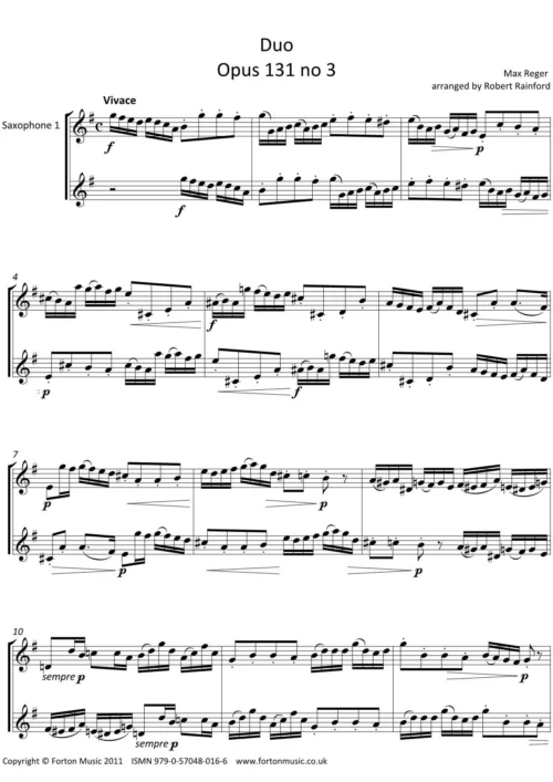 Duo Opus 131 no 3