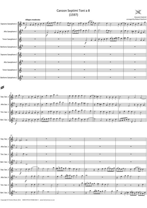 Canzon Septimi Toni a8