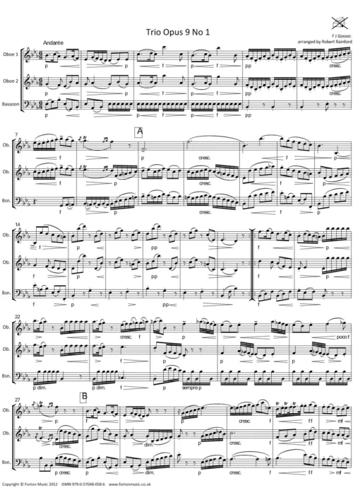 Trio Opus 9 no 1