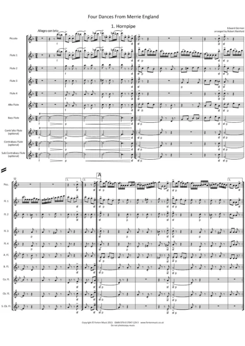 Four Dances from Merrie England