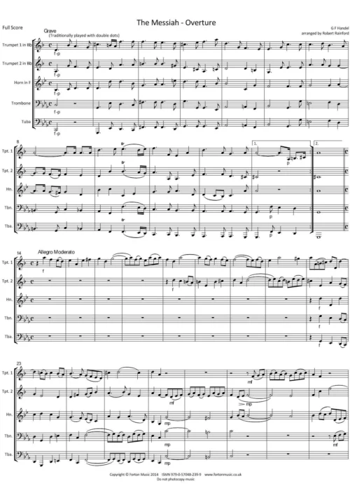 Overture from the Messiah