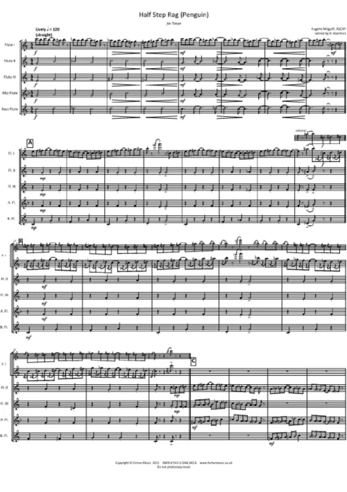 Half Step Rag (Penguin)