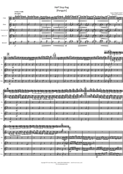 Half Step Rag (Penguin)