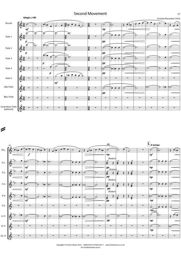 Sonata for Flutes