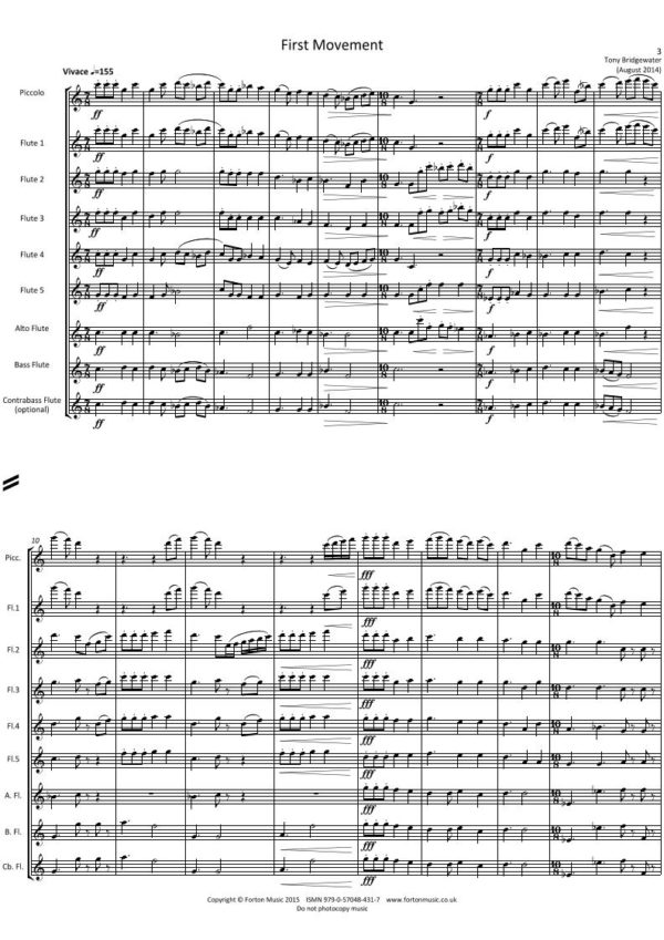Sonata for Flutes
