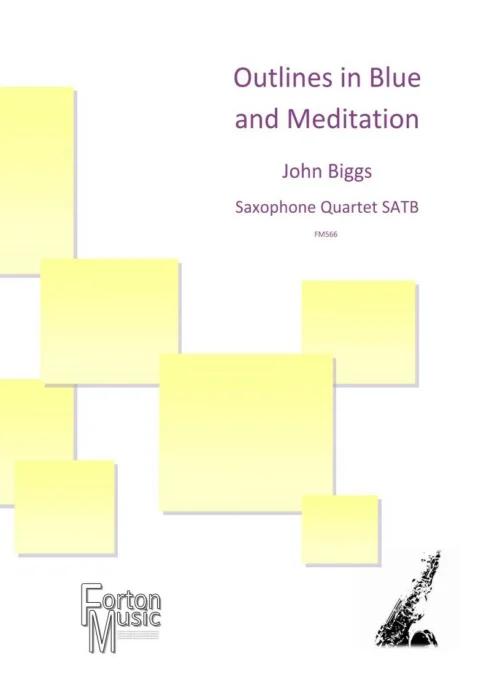 Outlines in Blue and Meditation