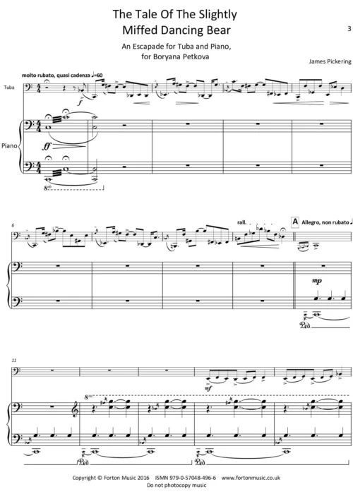 The Tale Of The Slightly Miffed Dancing Bear