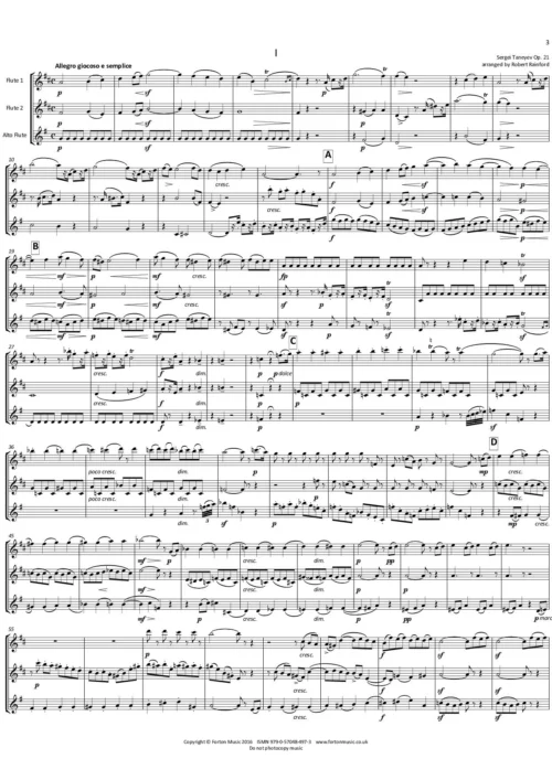 Trio in D Major, Op. 21