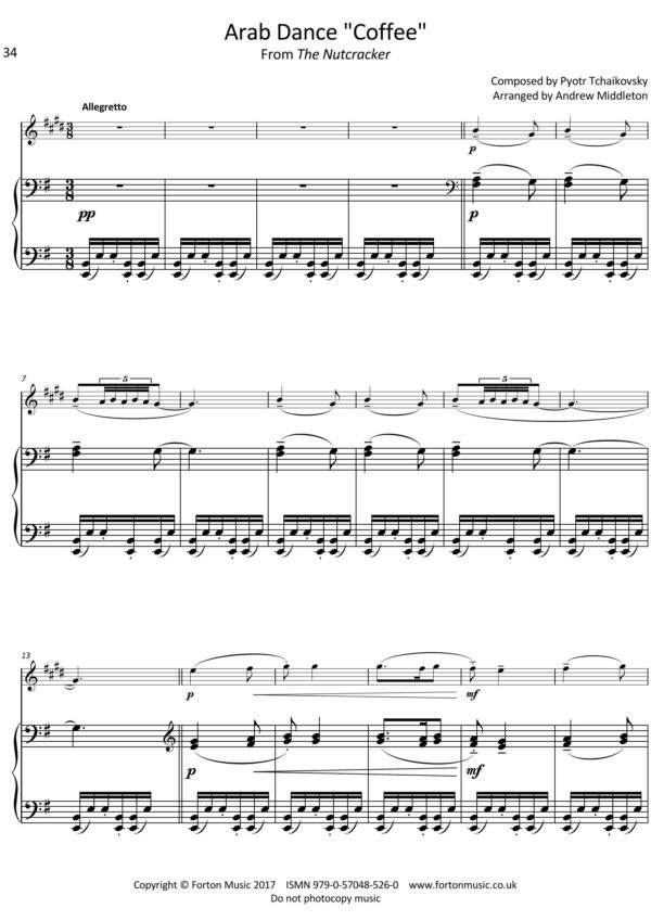 Ten Romantics for Alto Saxophone and Piano