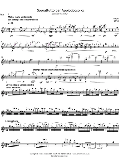 Soprattutto per Appiccicoso xx