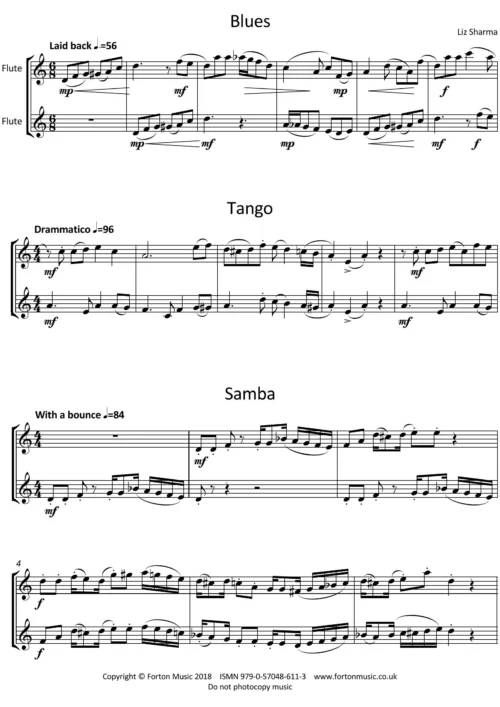 Dances for Two Flutes