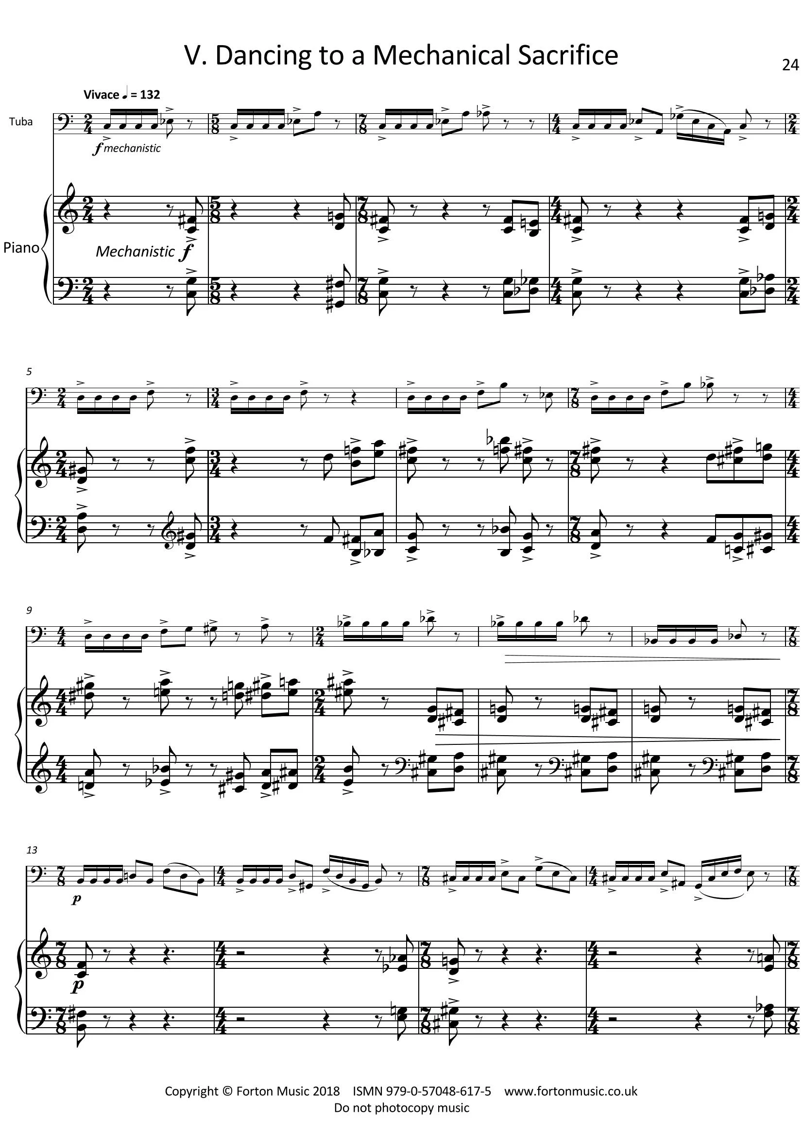 Suite for Tuba and Piano