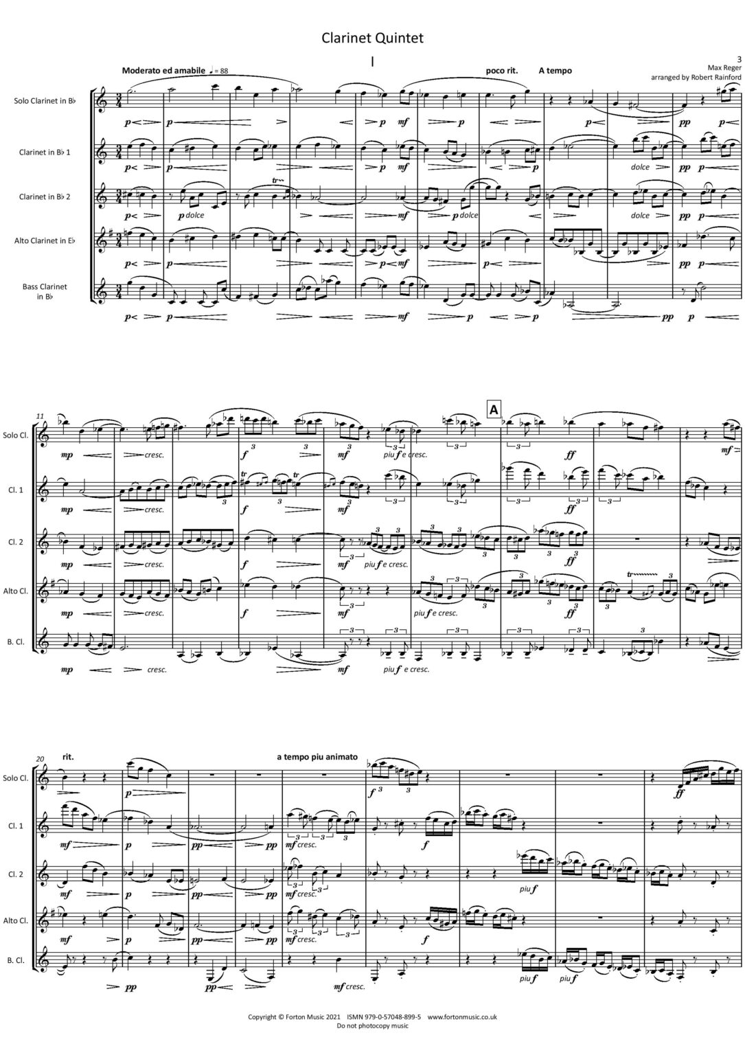 Quintet Forton Music